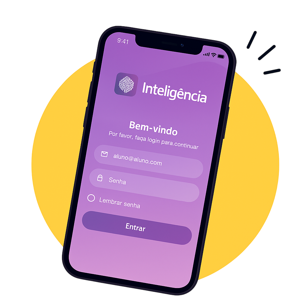 Login no Inteligência App